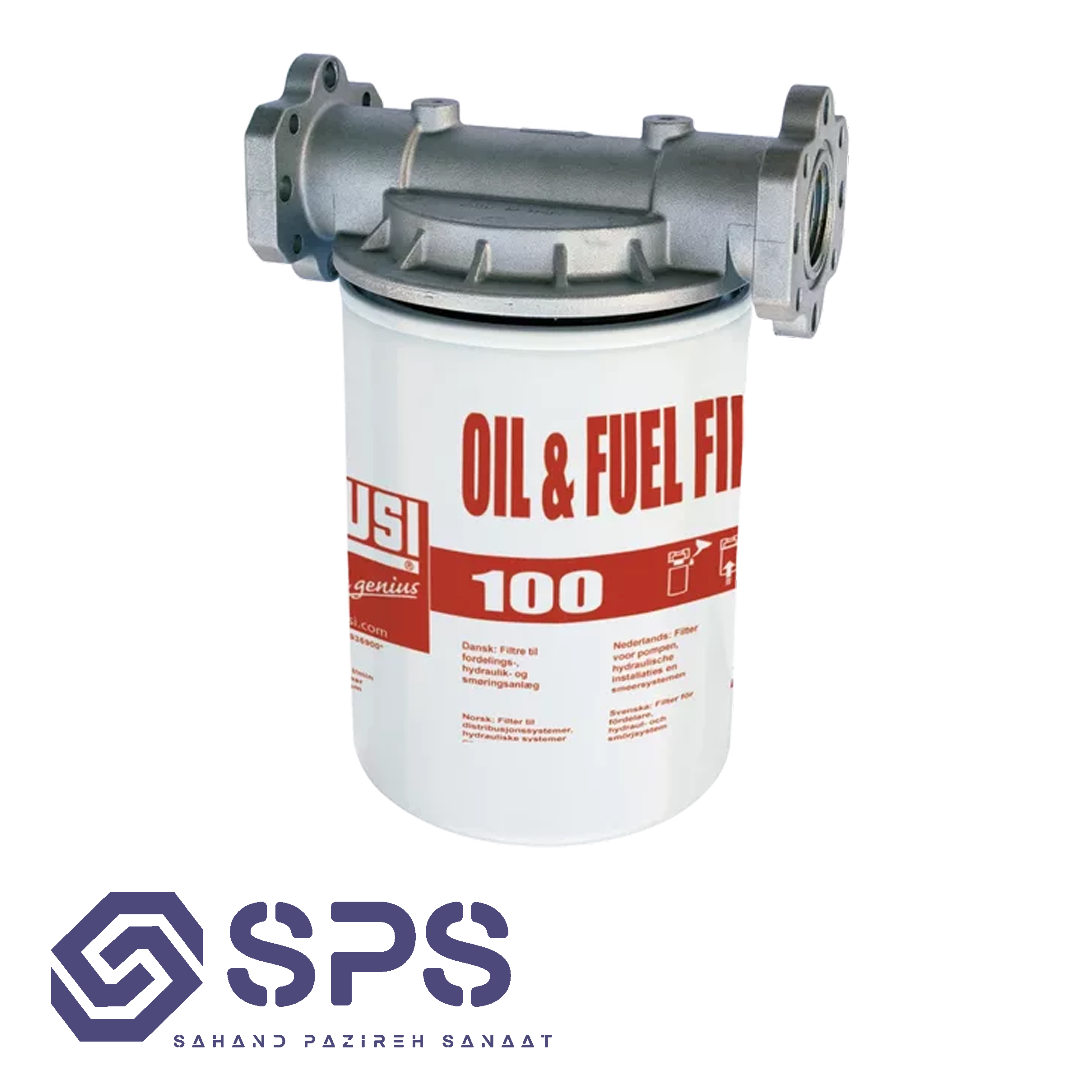 فیلتر گازوئیل و بنزین مدل PIUSI OIL CAPTOR